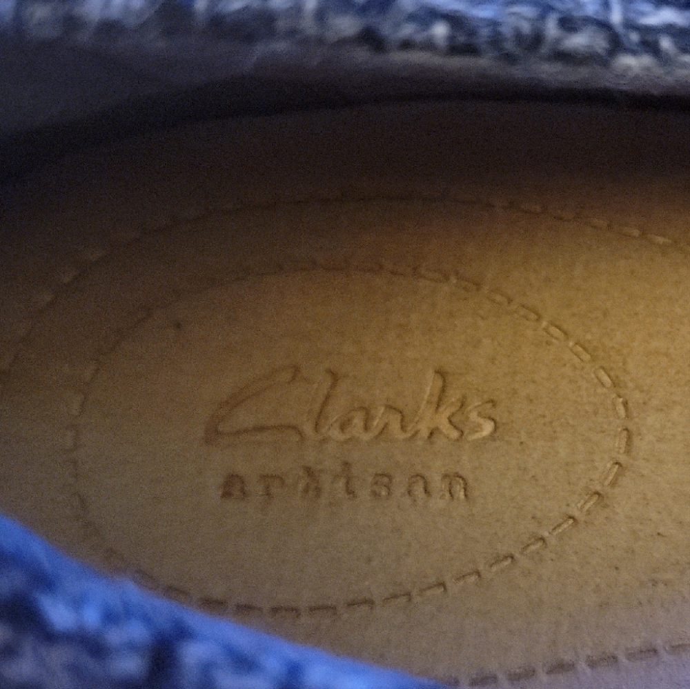 Clark's Artisan Keesha Rosa Tweed Flats Size 7.5M - Picture 11 of 12